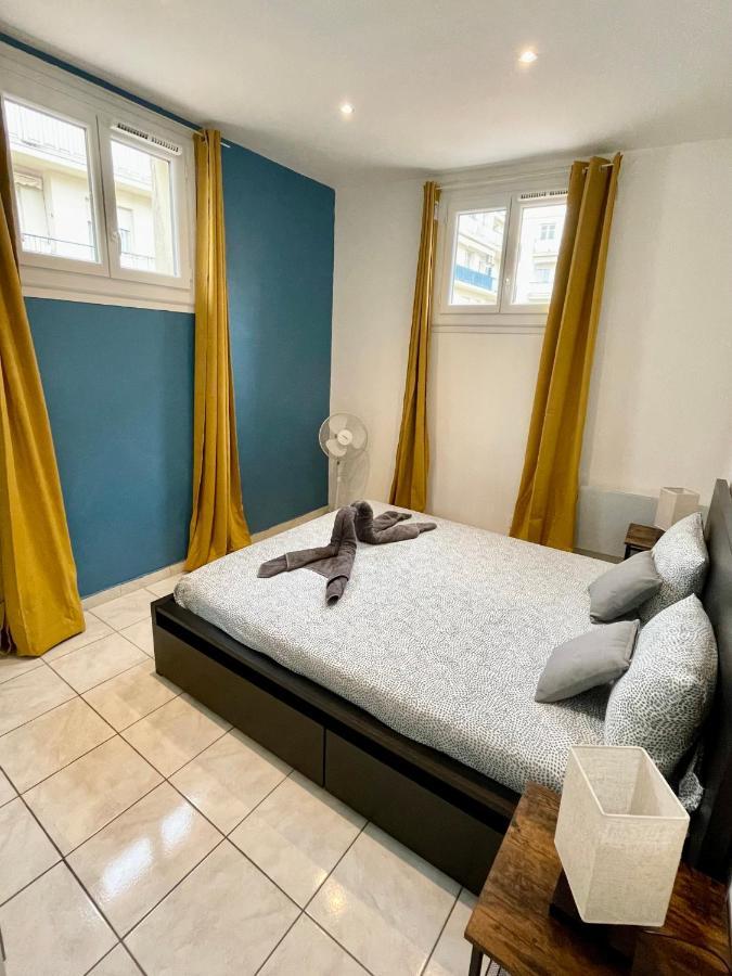 Joli Appartement Spacieux A 3 Min A Pied De La Mer ニース エクステリア 写真